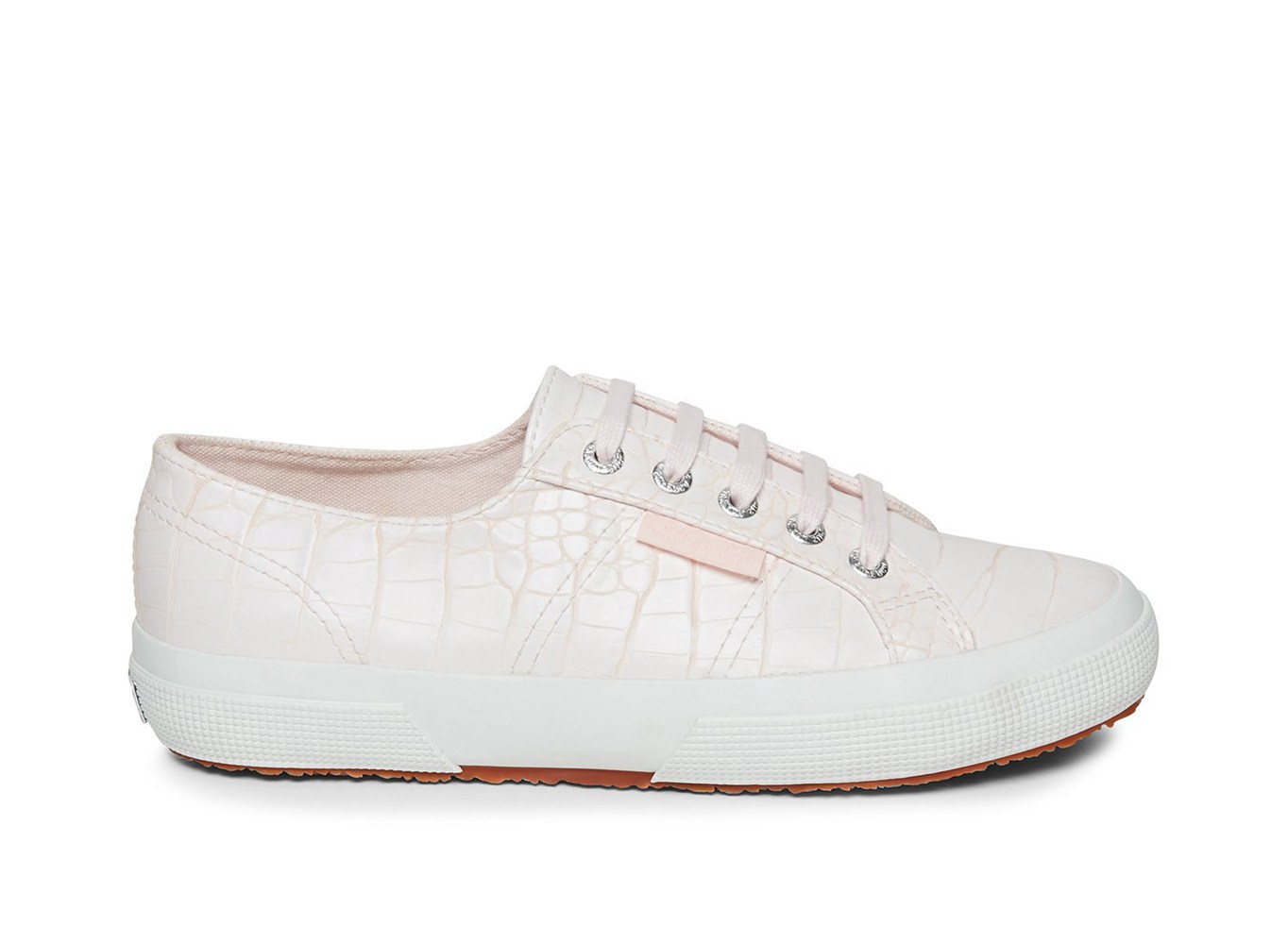 Zapatillas Superga Mujer Rosas - 2750 Syntcrocodilew - 632910VZU